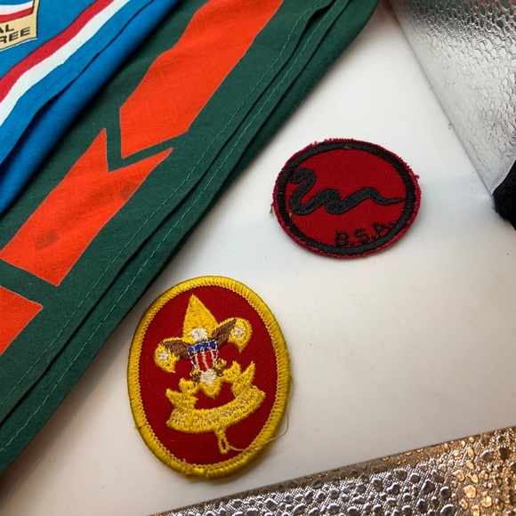 Vintage Boy Scouts of America National Scout Jamboree Neckerchief and Patches - Picture 4 of 15